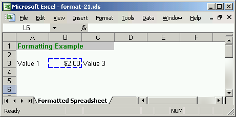 Named Styles Example